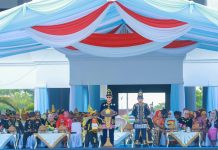Gubernur Pimpin Upacara HUT ke-62 Sultra, Tegaskan Penguatan Pembangunan Daerah