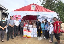Peduli Korban Banjir, Manajemen Claro Kendari Turun Langsung ke Kali Wanggu