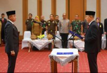 Lantik Pj Sekda Baru, Gubernur Sultra Tegaskan Penguatan Pelayanan Publik