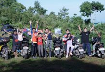 Naik PCX160, Ayah dan Anak Camping Bareng di Gowa