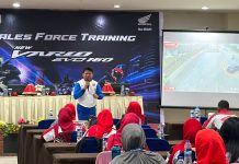 Jelang Peluncuran Vario Evo 160, Asmo Sulsel Bekali Sales Honda dengan Edukasi #Cari_Aman