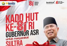 Kado HUT ke-81 RI, Gubernur Sultra Turunkan Pajak Kendaraan Bermotor