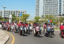 Ratusan Pecinta Honda Ramaikan Convoy Merdeka di Makassar