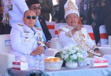 Menteri KKP Pimpin Upacara HUT ke-81 RI Bersama Nelayan di KNMP Sorue Jaya Konawe