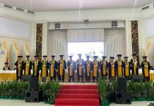 UHO Kukuhkan Sembilan Guru Besar, Target 250 Profesor Sebelum 2030